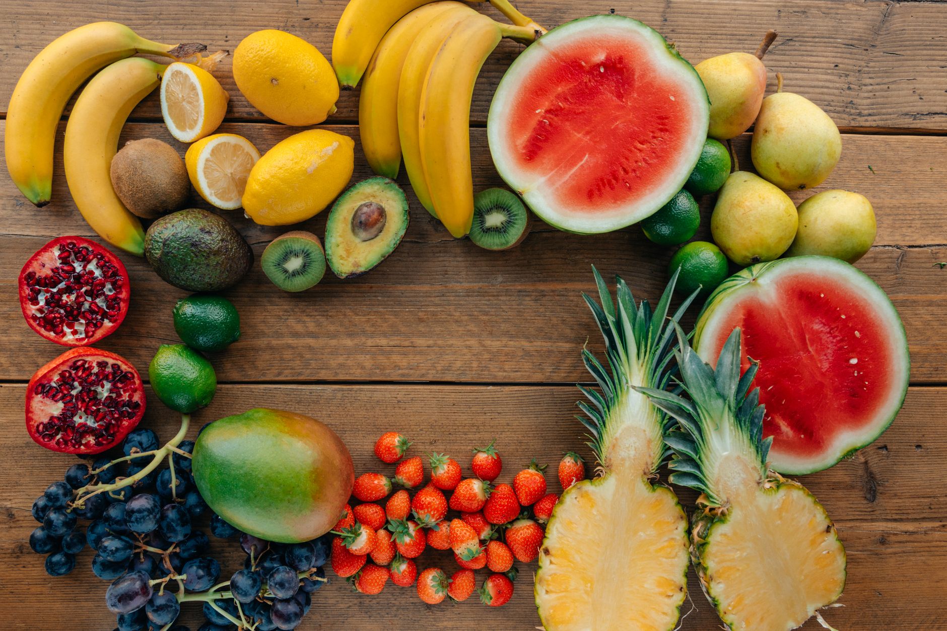 assorted fruits