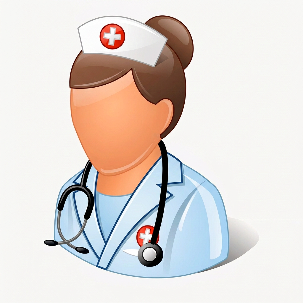 Doctor icon clipart vector