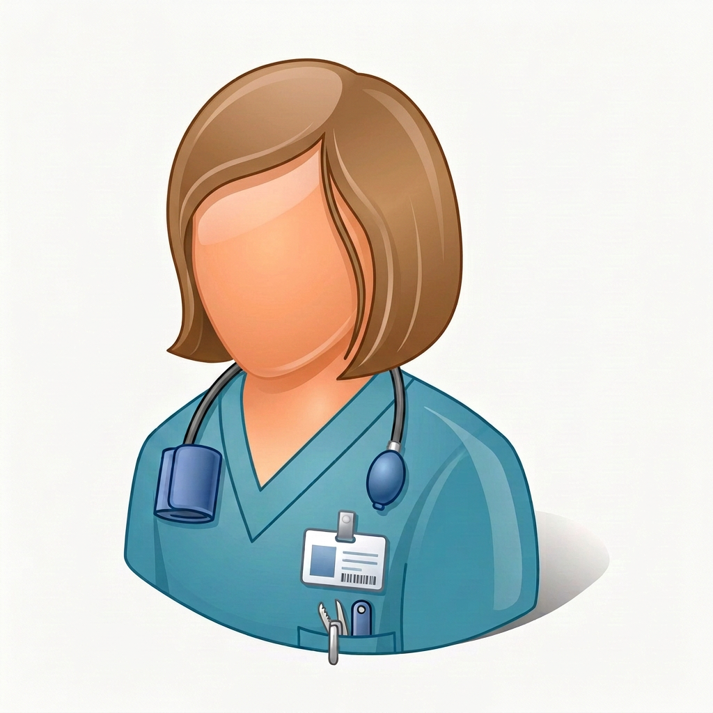 Doctor icon clipart vector